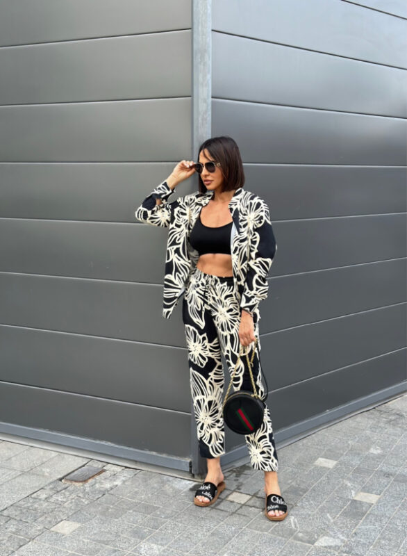 Amalia B&W Viscose Set 6